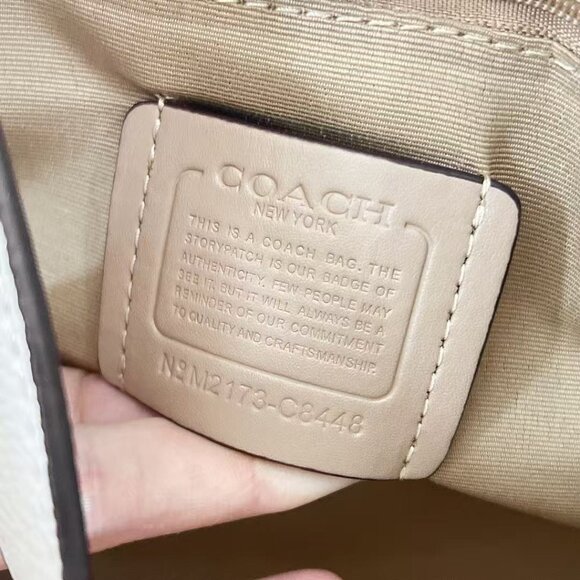 Coach canvas tote bag size 30*22*13cm - Picture 9 of 9